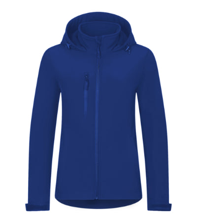 MALFINI TRAIL Women's softshell jacket in royal blue - promotional clothing printed with your company logo