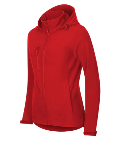 MALFINI TRAIL Women's softshell jacket in red - promotional clothing printed with your company logo