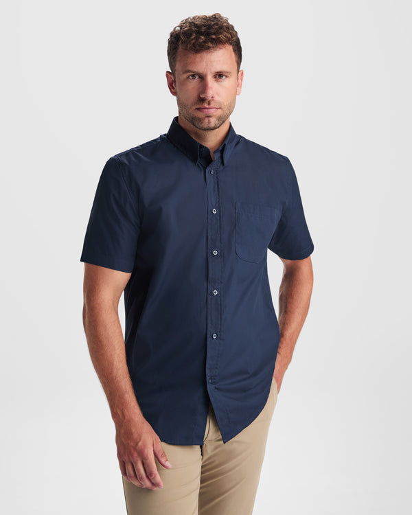 ROLY WRK AIFOS Men's shirt in white - promotional clothing printed with your company logo
