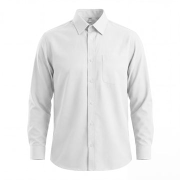 ROLY WRK AIFOS L/S Men's shirt in white - promotional clothing printed with your company logo