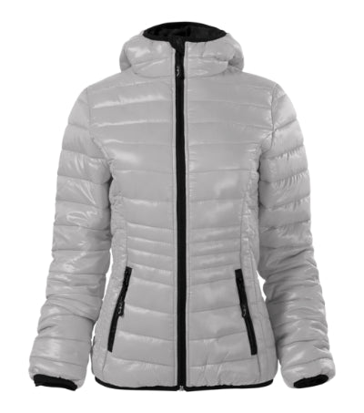MALFINI Premium EVEREST Women's jacket in silver gray - promotional clothing printed with your company logo