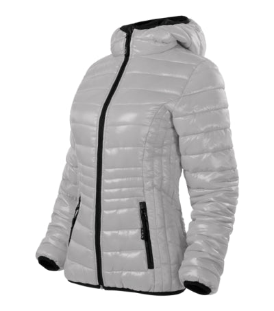 MALFINI Premium EVEREST Women's jacket in silver gray - promotional clothing printed with your company logo