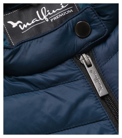 MALFINI Premium CROSS Women's hybrid jacket in light anthracite - promotional clothing printed with your company logo