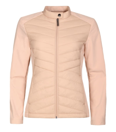 MALFINI Premium CROSS Women's hybrid jacket in cameo - promotional clothing printed with your company logo