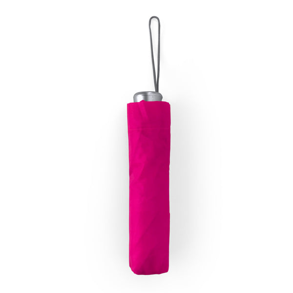 Stamina YAKU 190T polyester umbrella in fuchsia - promotional merchandise printed with your company logo