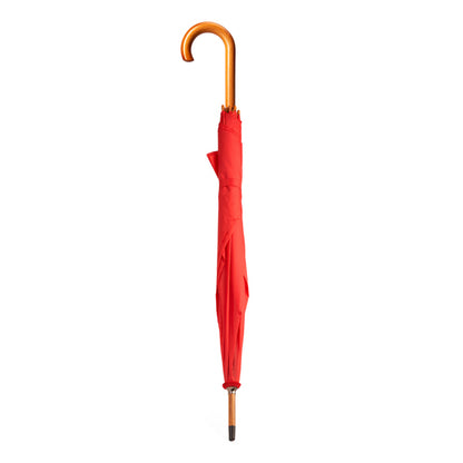 Stamina LYSE 190T polyester umbrella in red - promotional merchandise printed with your company logo