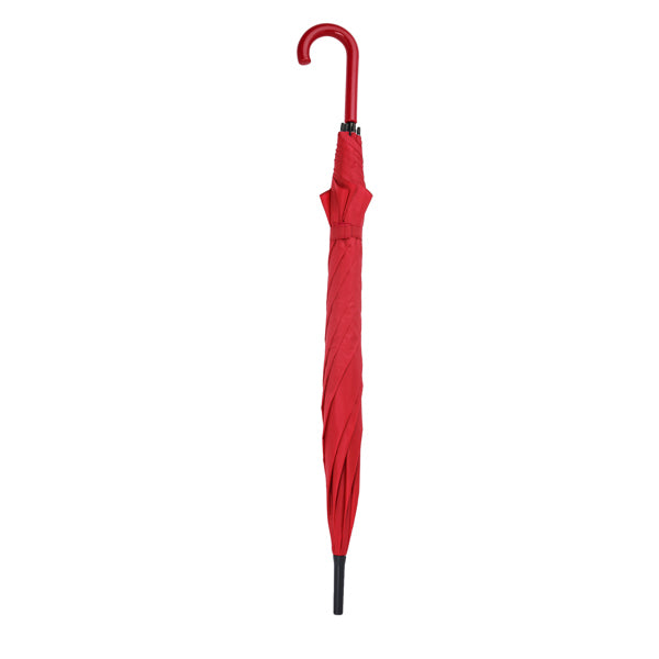 Stamina MILFORD 190T polyester umbrella in red - promotional merchandise printed with your company logo
