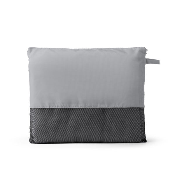 Stamina BERING Polyester blanket in heather grey - promotional merchandise printed with your company logo