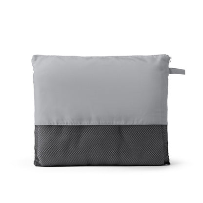 Stamina BERING Polyester blanket in heather grey - promotional merchandise printed with your company logo