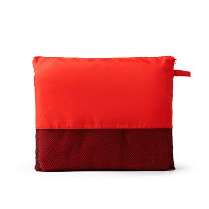 Stamina BERING Polyester blanket in red - promotional merchandise printed with your company logo