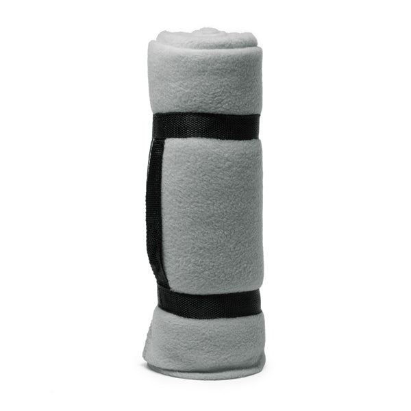 Stamina DANERIS Polyester blanket in heather grey - promotional merchandise printed with your company logo