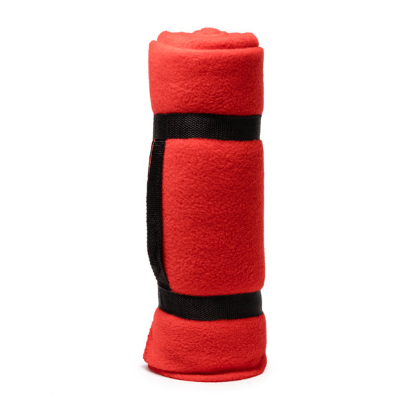 Stamina DANERIS Polyester blanket in red - promotional merchandise printed with your company logo