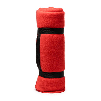 Stamina DANERIS Polyester blanket in red - promotional merchandise printed with your company logo