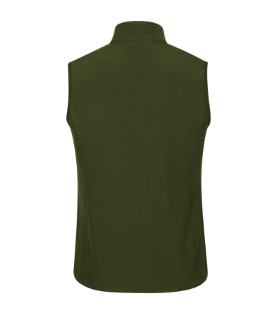 MALFINI TRAIL Men's softshell vest in military - promotional clothing printed with your company logo