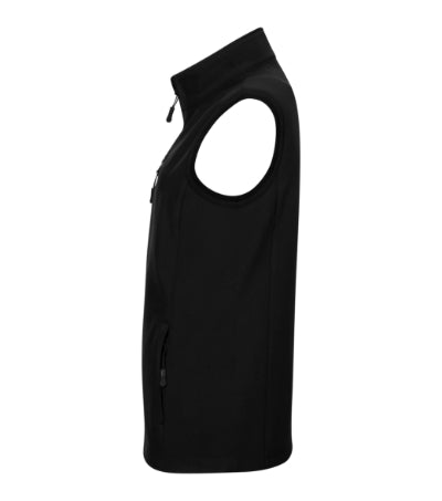 MALFINI TRAIL Women's softshell vest in black - promotional clothing printed with your company logo