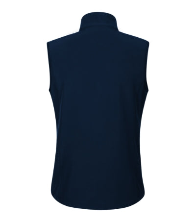 MALFINI TRAIL Women's softshell vest in navy blue - promotional clothing printed with your company logo