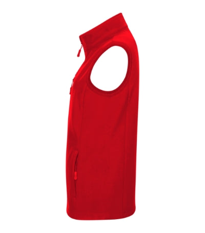 MALFINI TRAIL Women's softshell vest in red - promotional clothing printed with your company logo