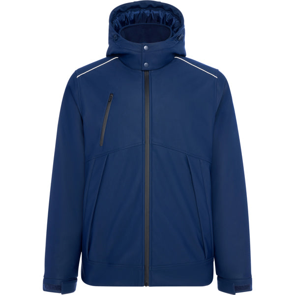 ROLY EMIN Unisex parka in navy blue - promotional clothing printed with your company logo