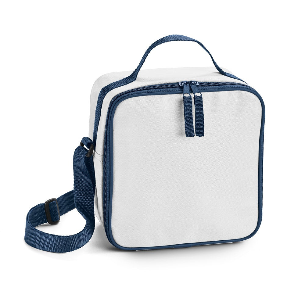 TURTLE promotional cooler bag in white with custom logo branding