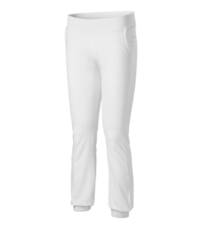 MALFINI LEISURE Women's sweatpants in white - promotional clothing printed with your company logo