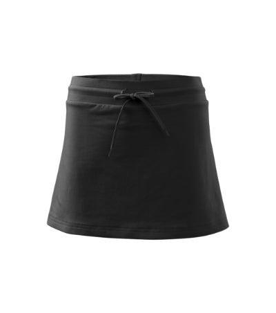 MALFINI TWO IN ONE Women's skirt in black - promotional clothing printed with your company logo