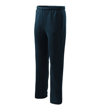 MALFINI COMFORT Men's & kids' sweatpants in navy blue - promotional clothing printed with your company logo