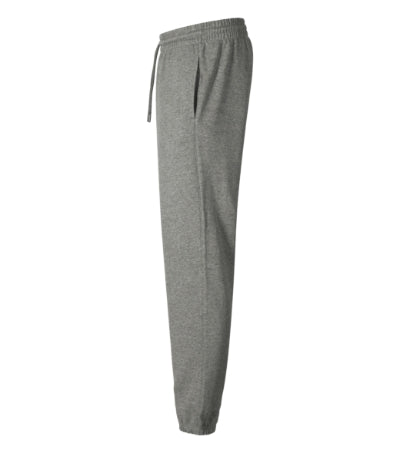 MALFINI MEADOW Unisex sweatpants in dark gray melange - promotional clothing printed with your company logo