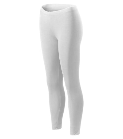 MALFINI BALANCE Women's leggings in white - promotional clothing printed with your company logo