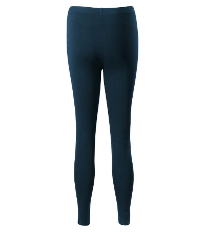 MALFINI BALANCE Women's leggings in navy blue - promotional clothing printed with your company logo