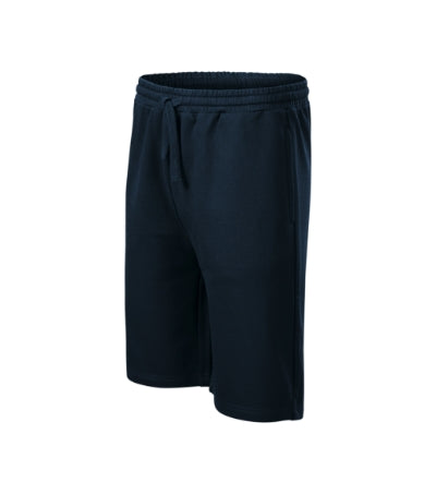 MALFINI COMFY Men's shorts in navy blue - promotional clothing printed with your company logo