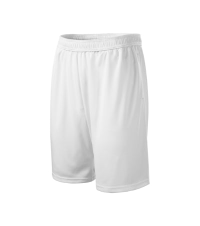 MALFINI MILES Men's shorts in white - promotional clothing printed with your company logo