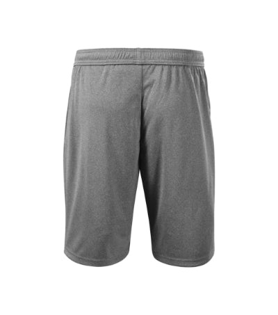 MALFINI MILES Men's shorts in dark gray melange - promotional clothing printed with your company logo