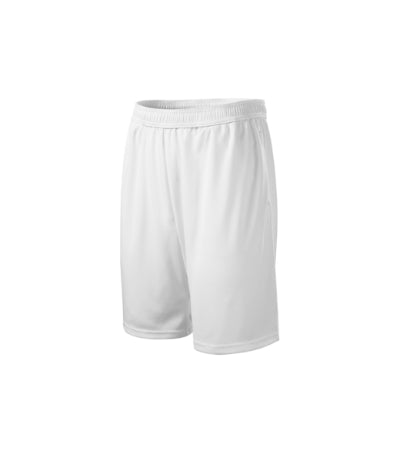 MALFINI MILES Kids' shorts in white - promotional clothing printed with your company logo