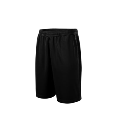 MALFINI MILES Kids' shorts in black - promotional clothing printed with your company logo