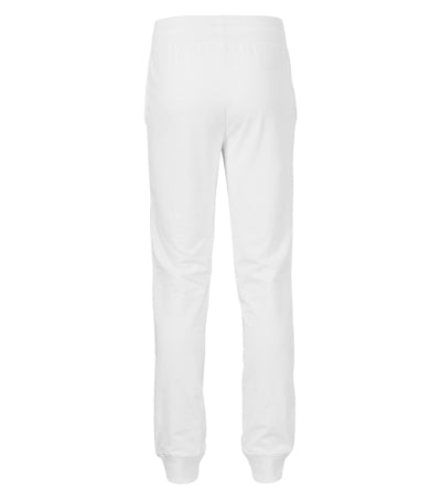 MALFINI REST Men's sweatpants in white - promotional clothing printed with your company logo