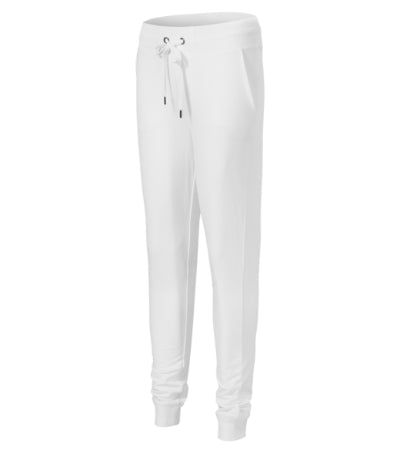 MALFINI REST Women's sweatpants in white - promotional clothing printed with your company logo
