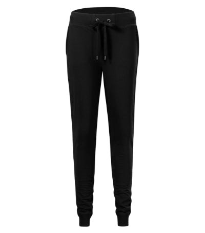 MALFINI REST Women's sweatpants in black - promotional clothing printed with your company logo
