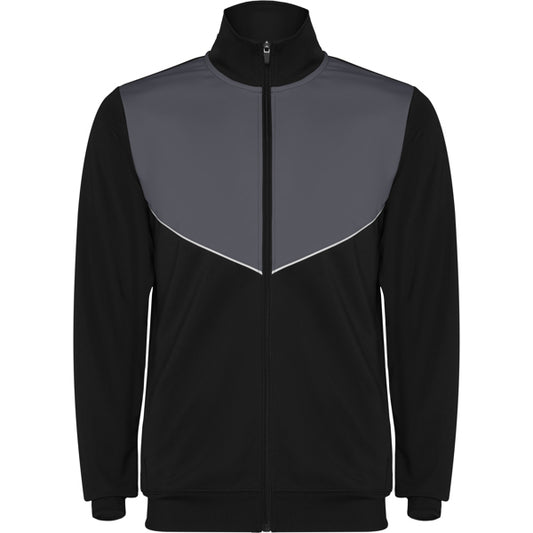 ROLY EVANS Men's tracksuit in black/ebony - promotional clothing printed with your company logo