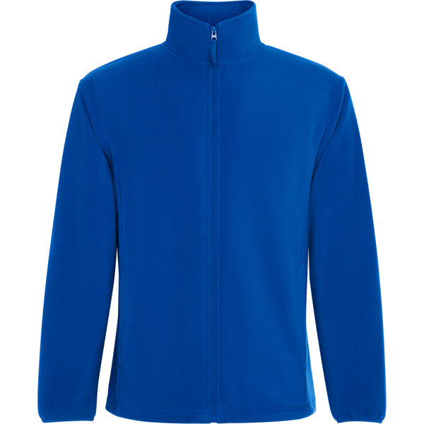 ROLY NEW ARTIC Men's fleece jacket in royal blue - promotional clothing printed with your company logo