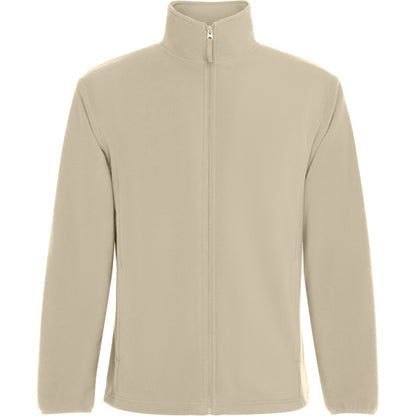 ROLY NEW ARTIC Men's fleece jacket in sand - promotional clothing printed with your company logo