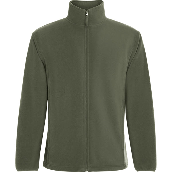 ROLY NEW ARTIC Men's fleece jacket in pine green - promotional clothing printed with your company logo