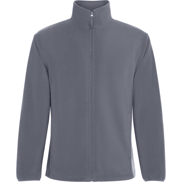 ROLY NEW ARTIC Men's fleece jacket in lead - promotional clothing printed with your company logo