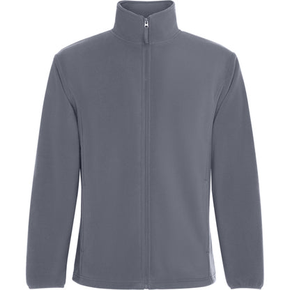 ROLY NEW ARTIC Men's fleece jacket in lead - promotional clothing printed with your company logo