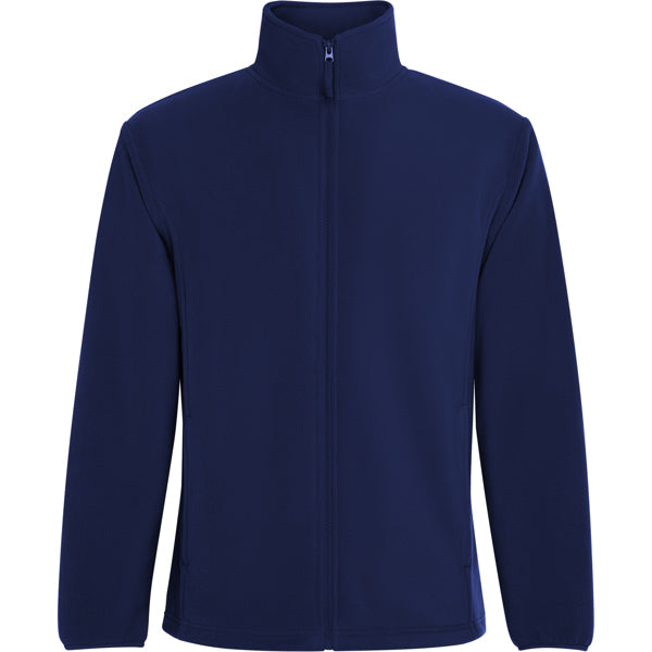 ROLY NEW ARTIC Men's fleece jacket in navy blue - promotional clothing printed with your company logo