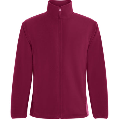 ROLY NEW ARTIC Men's fleece jacket in garnet - promotional clothing printed with your company logo