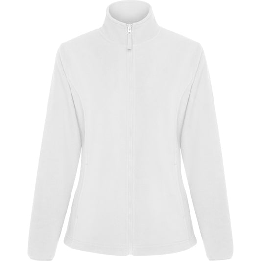 ROLY NEW ARTIC WOMAN Women's fleece jacket in white - promotional clothing printed with your company logo