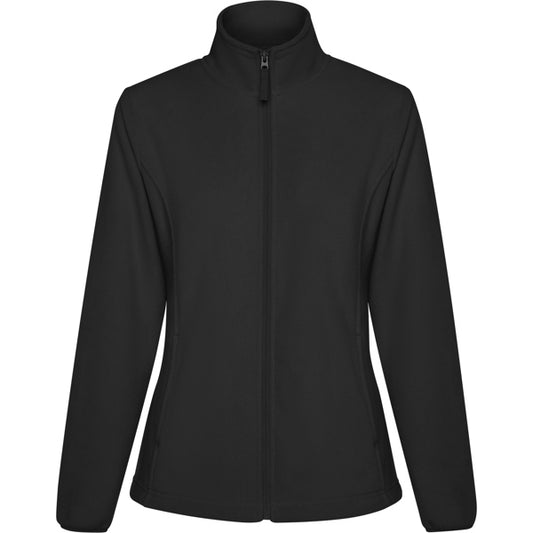 ROLY NEW ARTIC WOMAN Women's fleece jacket in black - promotional clothing printed with your company logo