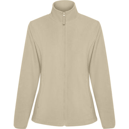 ROLY NEW ARTIC WOMAN Women's fleece jacket in sand - promotional clothing printed with your company logo