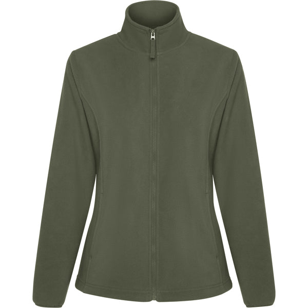 ROLY NEW ARTIC WOMAN Women's fleece jacket in pine green - promotional clothing printed with your company logo