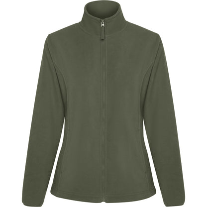 ROLY NEW ARTIC WOMAN Women's fleece jacket in pine green - promotional clothing printed with your company logo